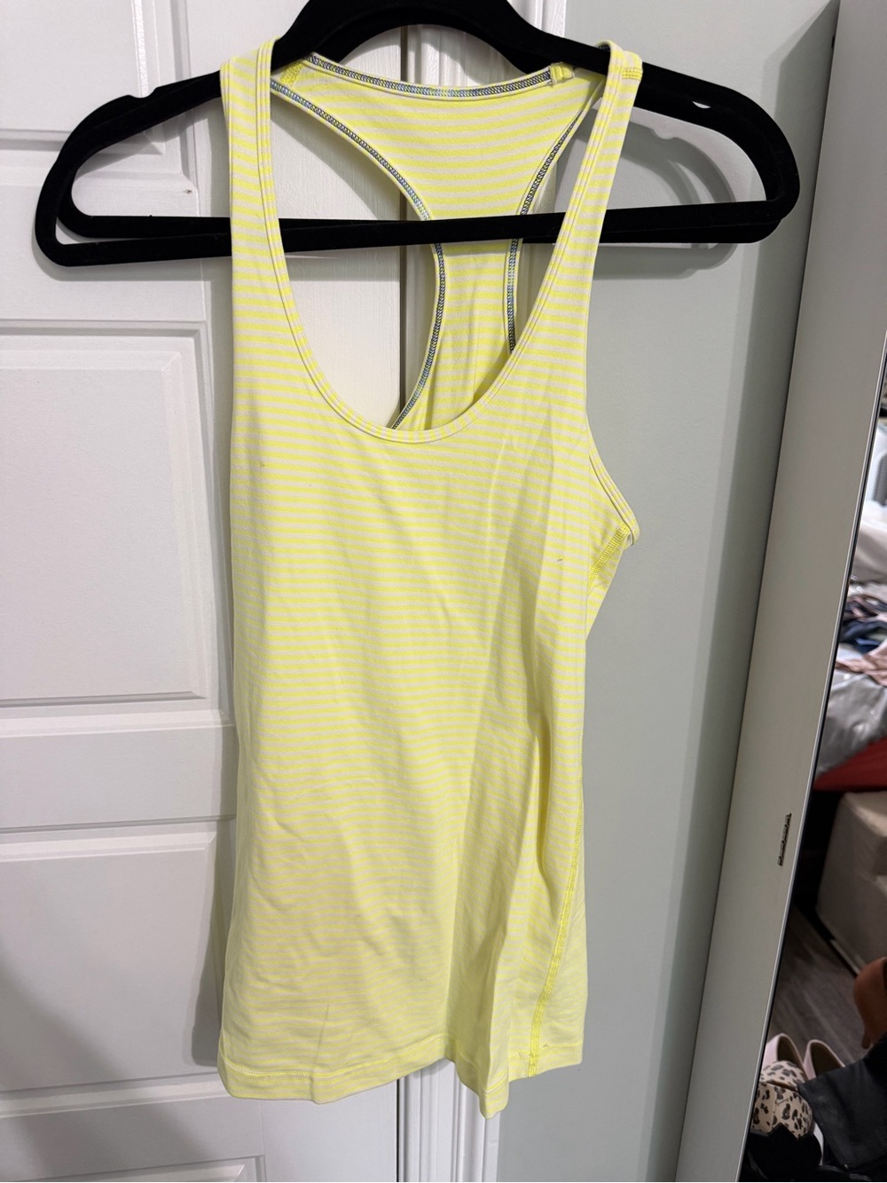 Lulu Women’s Racerback Tank Top - Yellow